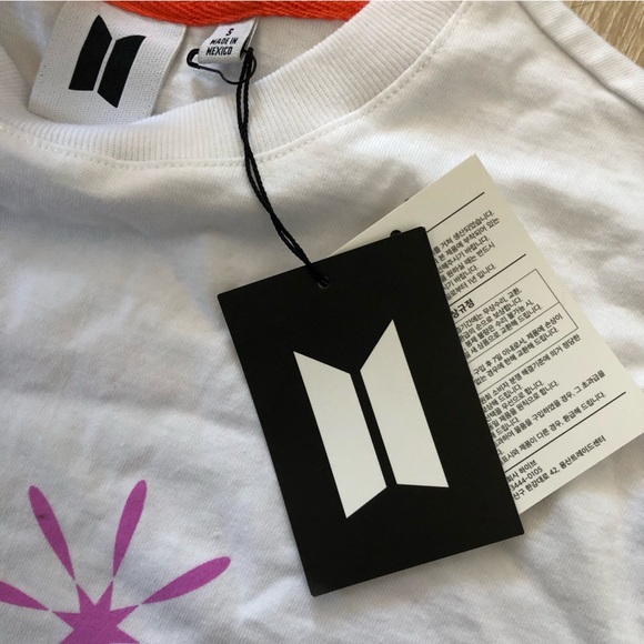 NWT BTS Permission to Dance on Stage Official Merch T Shirt in White Size S - Picture 9 of 11